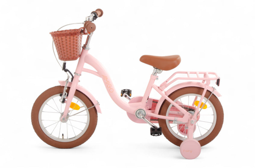 Fairy 14 Inch Girls Coaster Brake Salmon, Online σε Προσφορά Outlet Καταστήματος με μεγάλη έκπτωση και στην καλύτερη τιμή