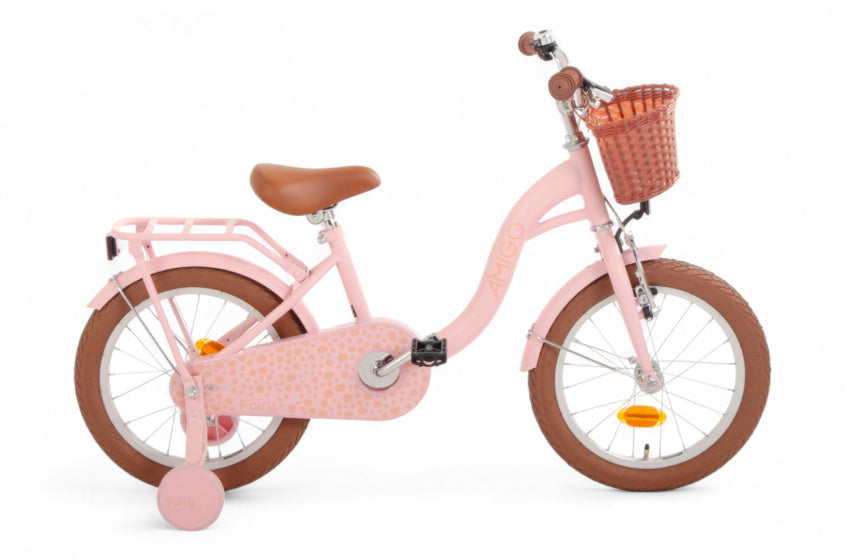 Fairy 16 Inch Girls Coaster Brake Salmon, Online σε Προσφορά Outlet Καταστήματος με μεγάλη έκπτωση και στην καλύτερη τιμή