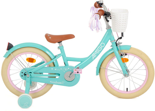 Perfect 16 Inch 23,5 cm Girls Coaster Brake Turquoise, Online σε Προσφορά Outlet Καταστήματος με μεγάλη έκπτωση και στην καλύτερη τιμή