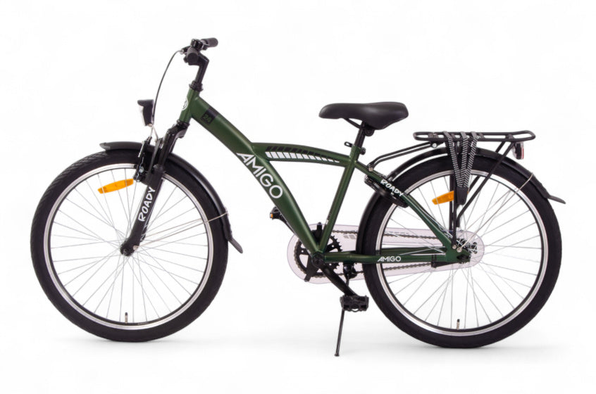 Roady 24 Inch Boys 3SP Coaster Brake Green,