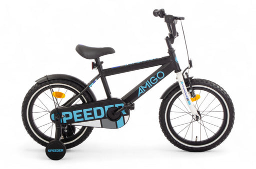 Speeder 16 Inch Boys Coaster Brake Black/Blue, Online σε Προσφορά Outlet Καταστήματος με μεγάλη έκπτωση και στην καλύτερη τιμή