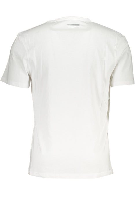 Bikkembergs Mens White Short Sleeve T-Shirt