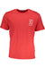 Bikkembergs Mens Red Short Sleeve T-Shirt