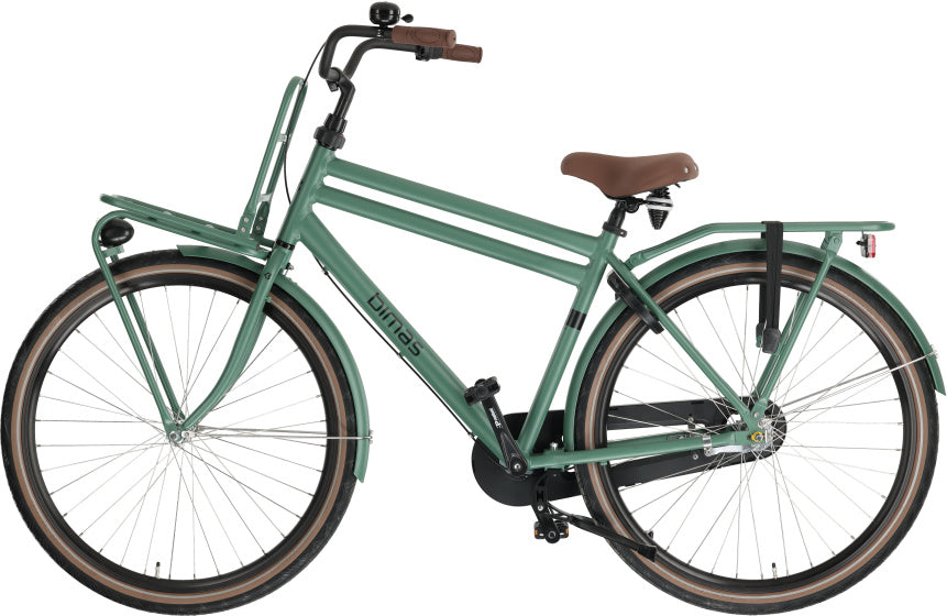 Transporter 3.0 28 Inch 50 cm Men 3SP Coaster Brake Matte Green,