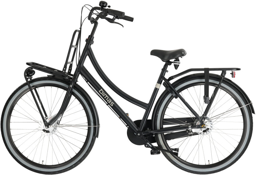 Transporter 3.3 28 Inch 50 cm Women 3SP Roller brakes Matte black,