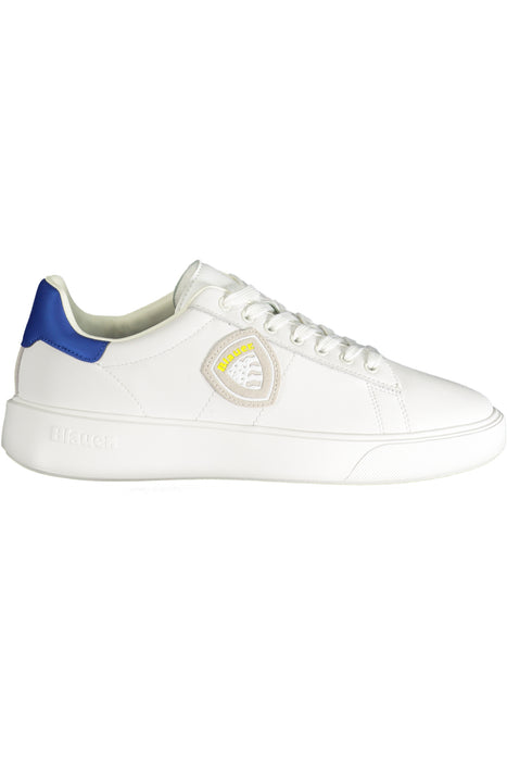 Blauer White Mens Sports Shoes