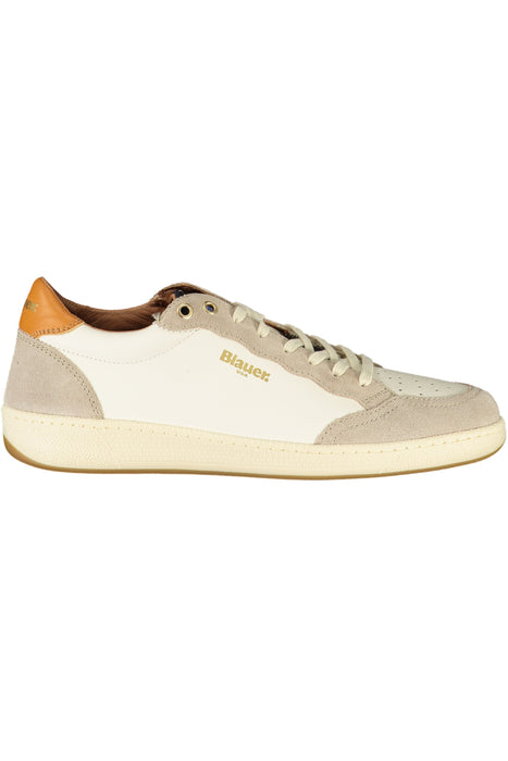 Blauer Mens White Sports Shoes