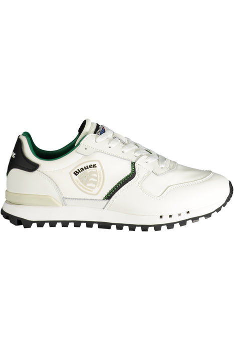 Blauer White Mens Sports Shoes