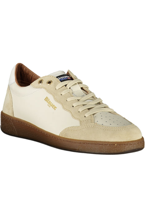 Blauer Mens White Sports Shoes