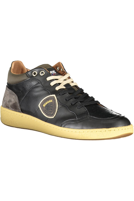 Blauer Black Mens Sports Shoes