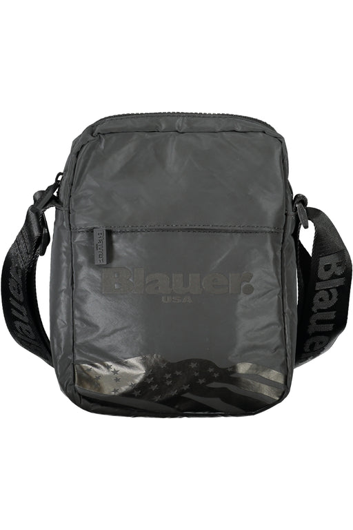 Blauer Mens Black Shoulder Bag