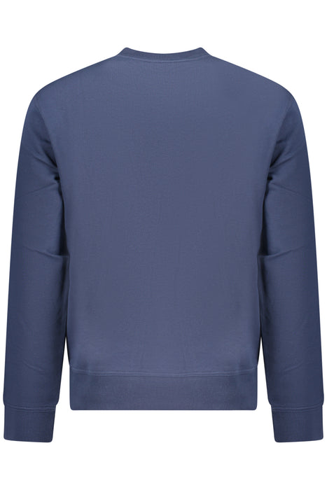 Boss Mens Blue Zip-Up Sweatshirt