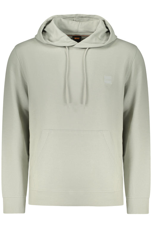 Boss Mens Gray Zip-Up Sweatshirt