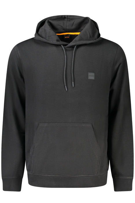 Boss Mens Black Zip-Up Sweatshirt