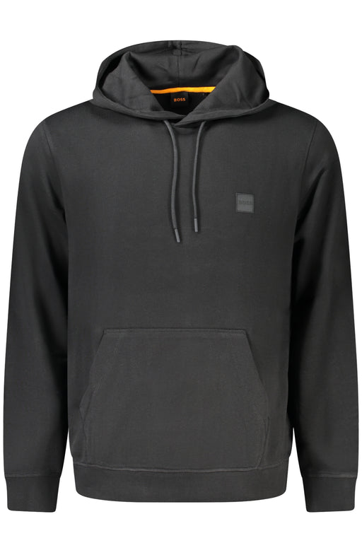 Boss Mens Black Zip-Up Sweatshirt