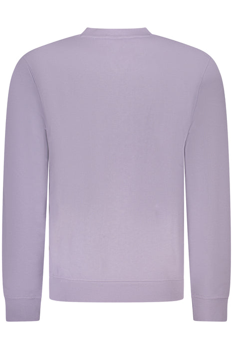 Boss Purple Mens Zip-Up Sweatshirt