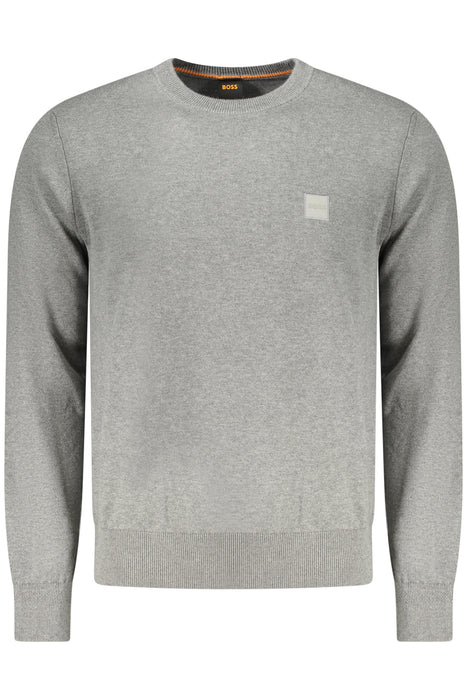 Boss Mens Grey Sweater