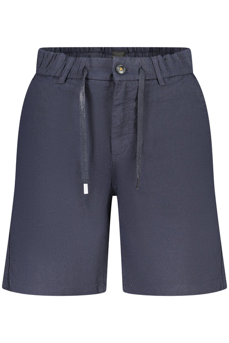 Boss Mens Bermuda Pants Blue