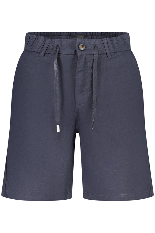 Boss Mens Bermuda Pants Blue