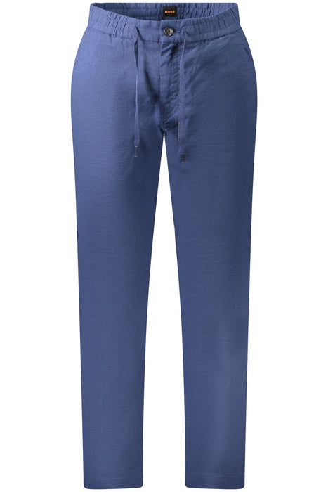 Boss Mens Blue Trousers