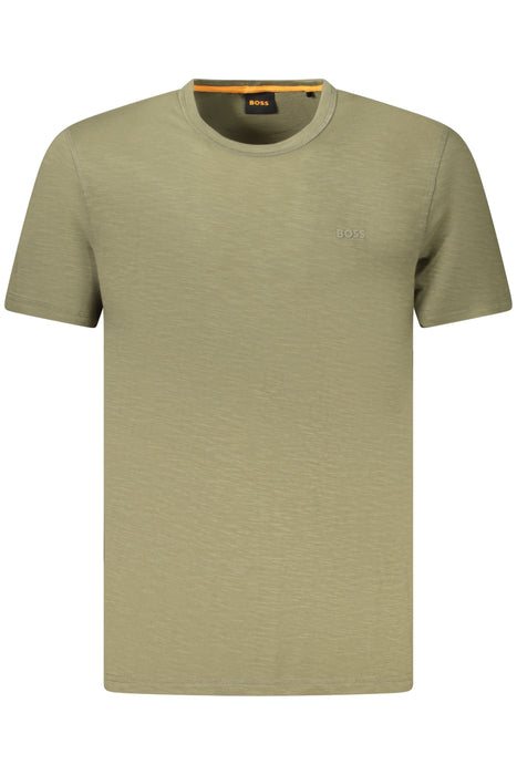 Boss Short Sleeve T-Shirt Men Green
