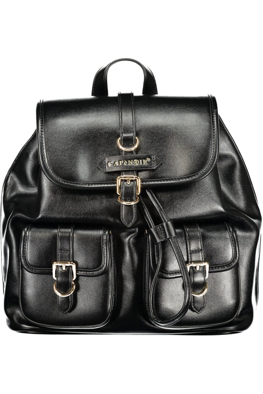 Cafenoir Womens Black Backpack