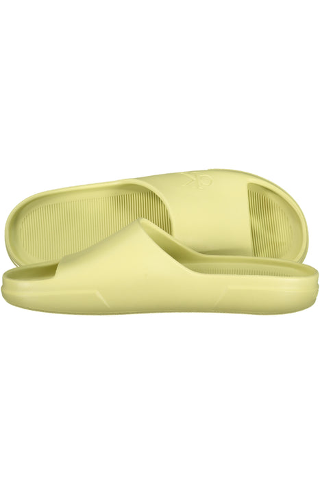 Calvin Klein Mens Yellow Slipper Footwear