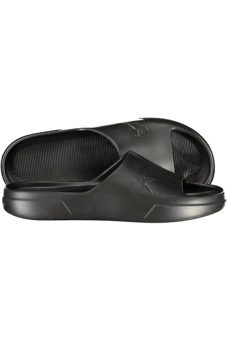 Calvin Klein Mens Black Slipper Footwear