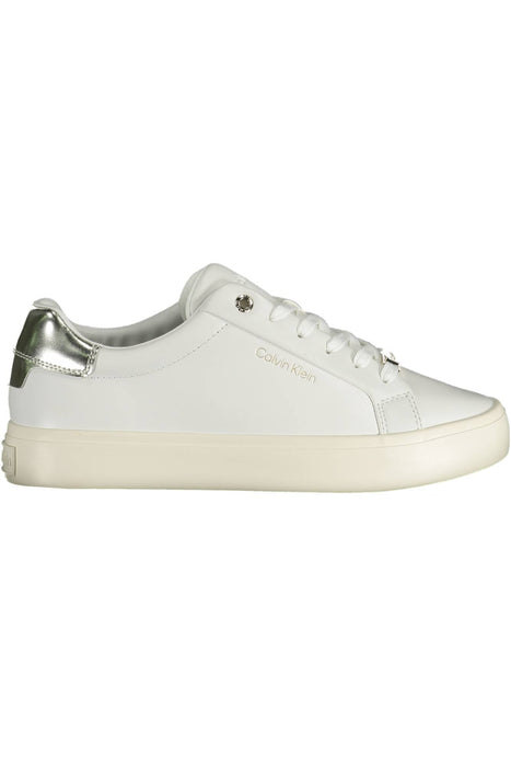Calvin Klein White Womens Sports Shoes