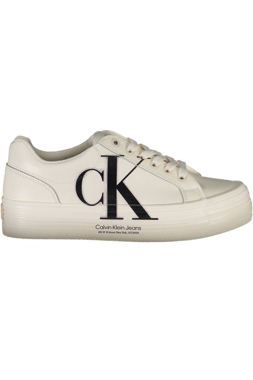 Calvin Klein White Womens Sport Shoes