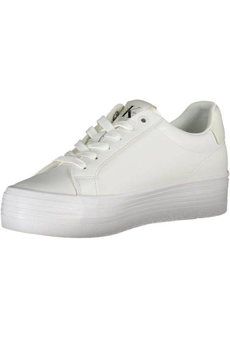 Calvin Klein White Womens Sports Shoes