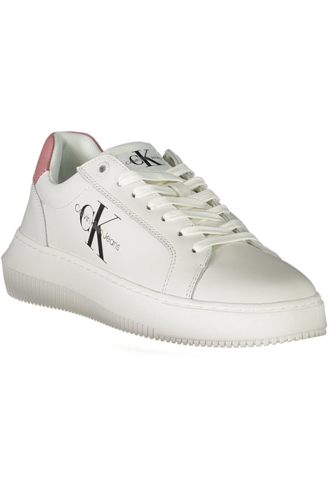 Calvin Klein White Womens Sports Shoes