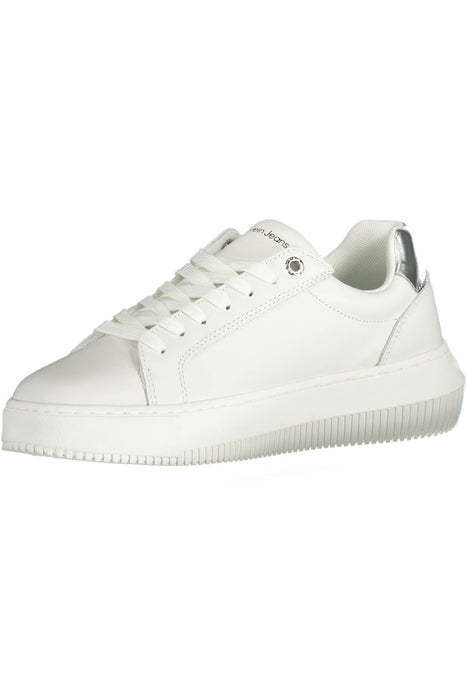 Calvin Klein White Womens Sports Shoes