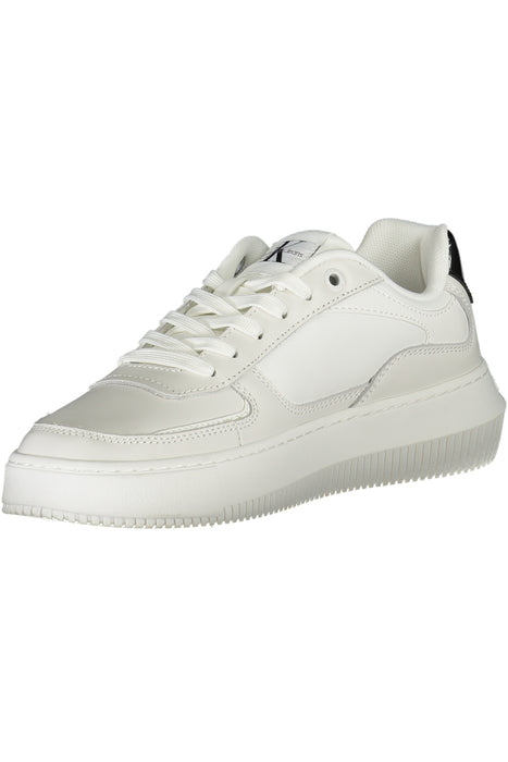 Calvin Klein White Womens Sports Shoes