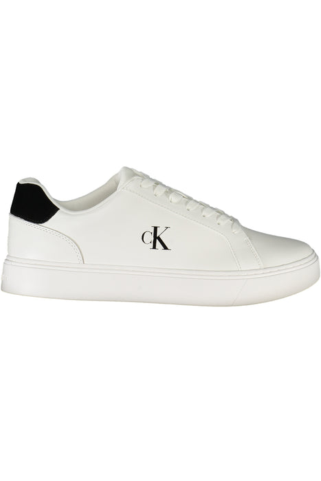 Calvin Klein Mens White Sports Shoes