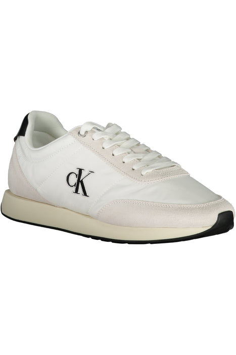 Calvin Klein Mens White Sports Shoes