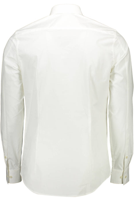 Calvin Klein White Mens Long Sleeve Shirt