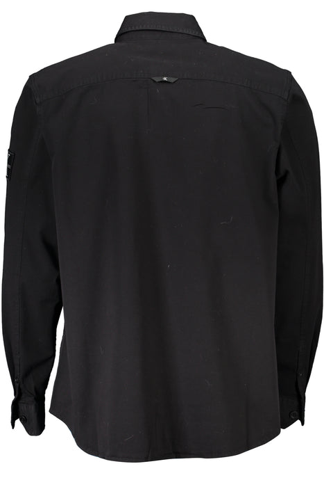 Calvin Klein Ανδρικό Μαύρο Long Sleeve Shirt | Αγοράστε Calvin Online - B2Brands | , Μοντέρνο, Ποιότητα - Υψηλή Ποιότητα