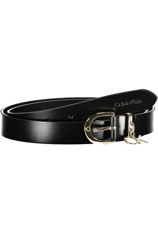 Calvin Klein Black Womens Leather Belt