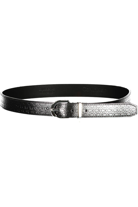 Calvin Klein Womens Leather Belt Black