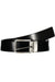 Calvin Klein Mens Black Leather Belt