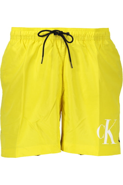 Calvin Klein Yellow Mens Bottom Costume