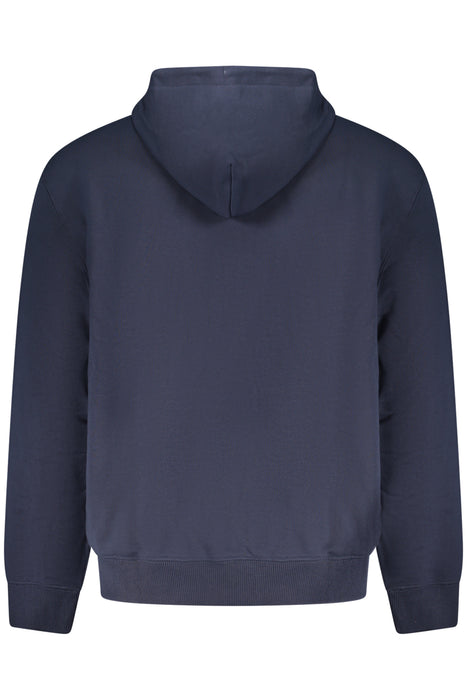 Calvin Klein Mens Blue Zip-Up Sweatshirt