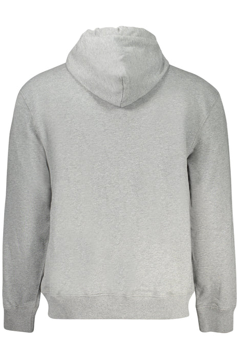 Calvin Klein Mens Zipped Sweatshirt Grey