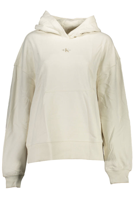 Calvin Klein Womens Sweatshirt Without Zip White