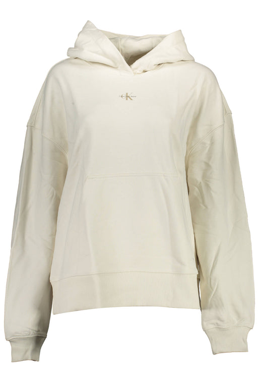 Calvin Klein Womens Sweatshirt Without Zip White