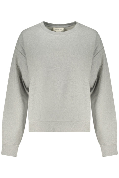 Calvin Klein Womens Gray Zip-Up Sweatshirt