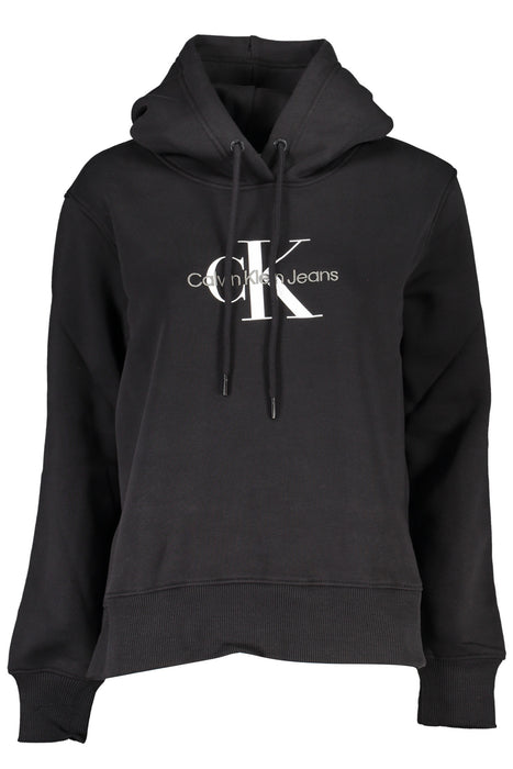 Calvin Klein Womens Zipless Sweatshirt Black