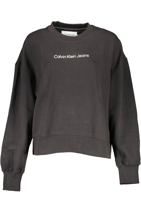 Calvin Klein Womens Zipless Sweatshirt Black