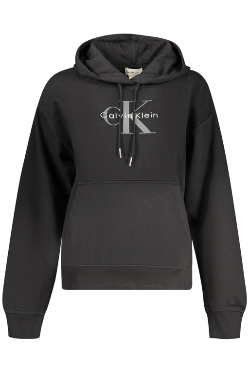 Calvin Klein Womens Black Zip-Up Sweatshirt